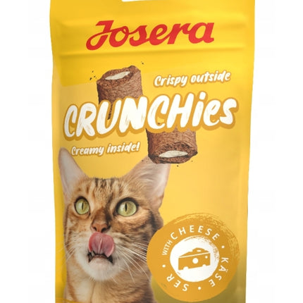 JOSERA Crunchies with Cheese chrupiące przysmaki z serem dla kotów 60g