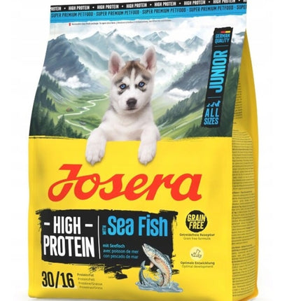 Josera High Protein Junior Sea Fish 900g Karma Dla Szczeniąt Średnich Ras