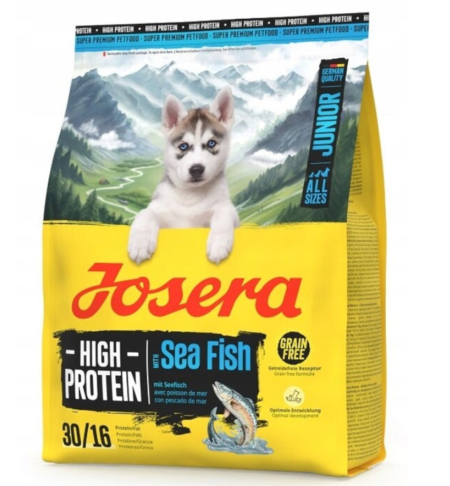 Josera High Protein Junior Sea Fish 900g Karma Dla Szczeniąt Średnich Ras