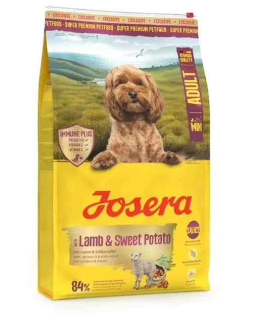Josera karma Mini Lamb & Sweet Potato sucha jagnięcina 10 kg