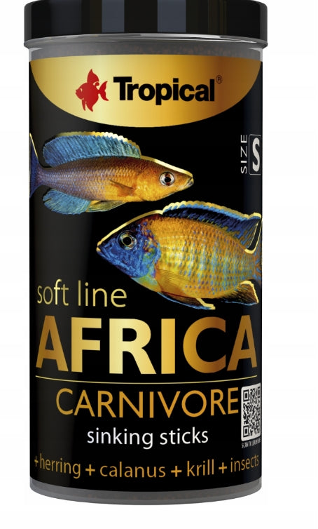 Pokarm dla ryb Tropical pałeczki Africa Carnivore 150 g