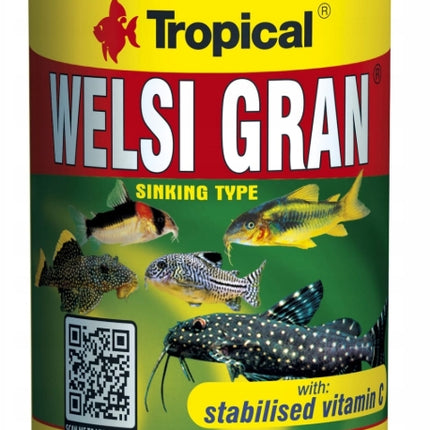 Tropical Welsi Gran 100ml 65g Pokarm granulowany dla ryb dennych