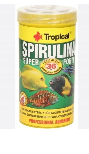 Pokarm dla ryb Tropical płatki 50 g Spirulina forte