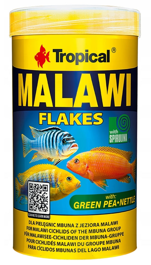 TROPICAL MALAWI 1000ml pokarm dla pielęgnic