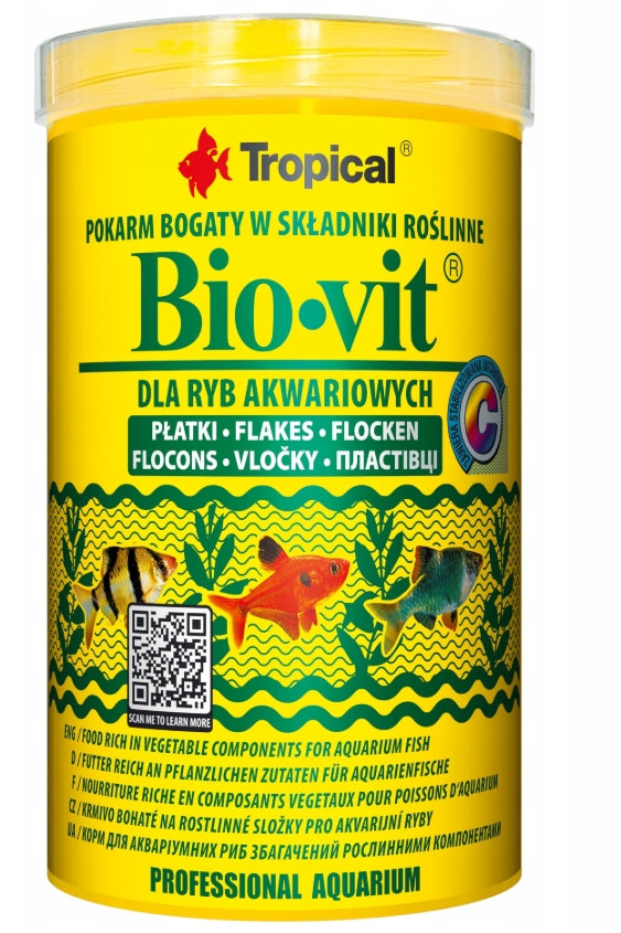 Pokarm dla ryb Tropical płatki 200 g