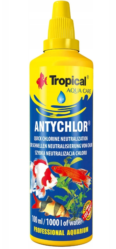 Preparat do uzdatniania wody Tropical Antychlor 100 ml