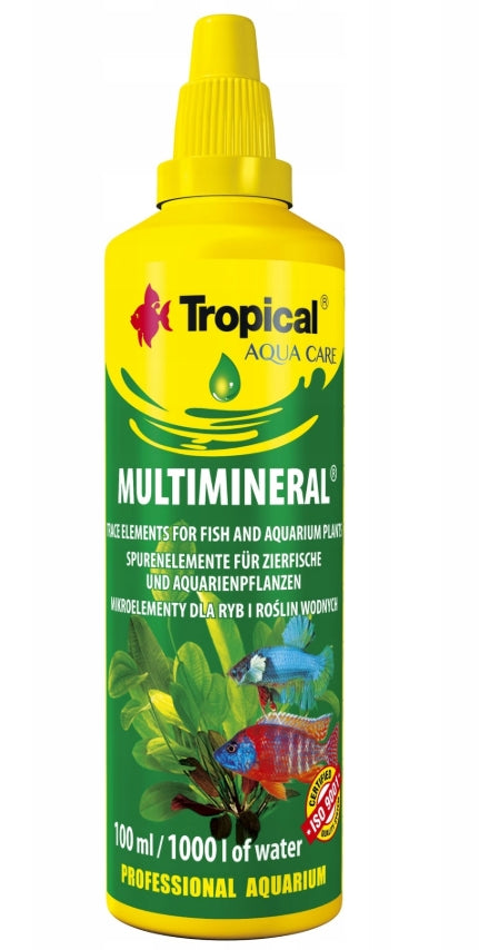 Preparat do uzdatniania wody Tropical Multimineral 100 ml