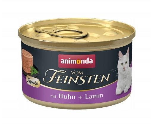 Animonda Vom Feinsten Mus Kurczak z Jagnięciną mokra karma dla kota 85g