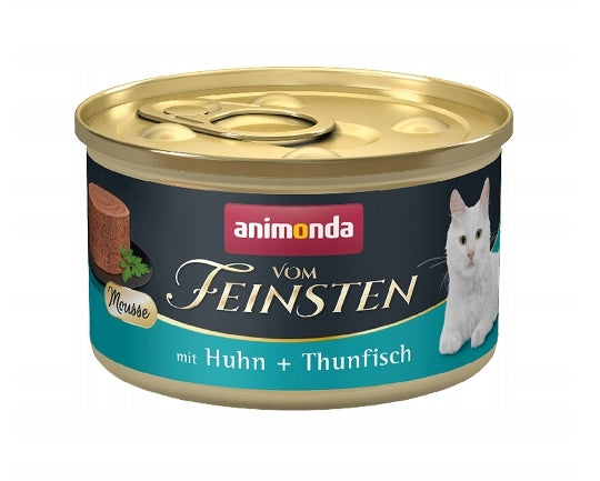 Animonda Vom Feinsten Mousse MUS karma dla kota KURCZAK + TUŃCZYK 85g
