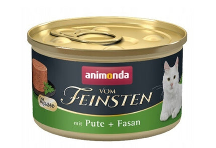 Animonda Vom Feinsten Mus Indyk i bażant Mokra karma dla kota 85g / 1 szt