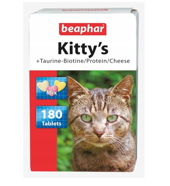 Beaphar Kitty's Mix witaminy dla kota 180 sztuk