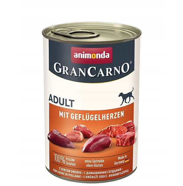Animonda Grancarno ADULT SERCA DROBIOWE 400G