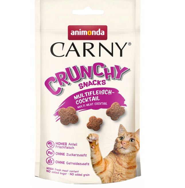 Animonda KOT Carny Crunchy Snacks 50g - Koktajl Mięsny