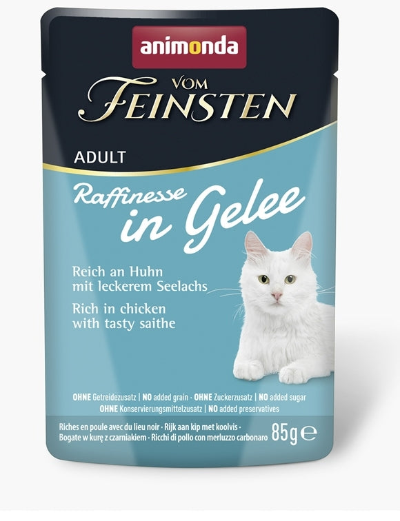 Karma mokra dla kota ANIMONDA Vom Feinsten Raffinesse kurczak ryba 85g