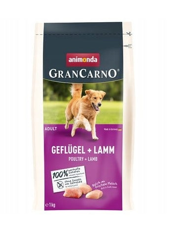Animonda Grancarno ADULT Drób + Jagnięcina 1kg