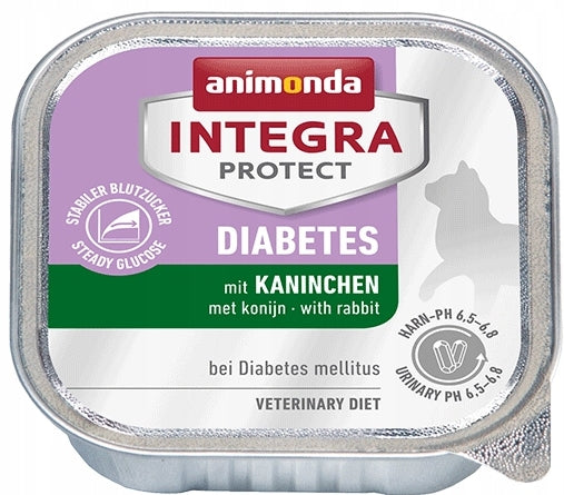 Mokra karma dla kota Animonda Integra Protect Diabetes królik 100 g