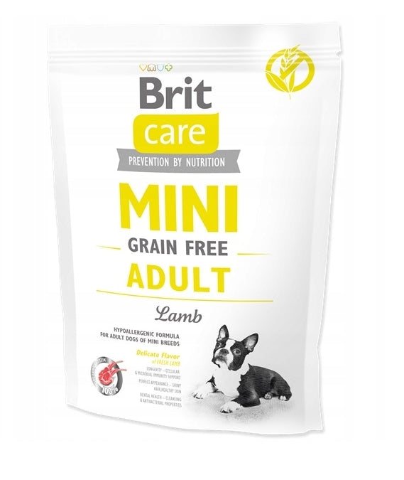 Karma sucha dla psa Brit Care Mini GrainFree Adult Lamb 400 g