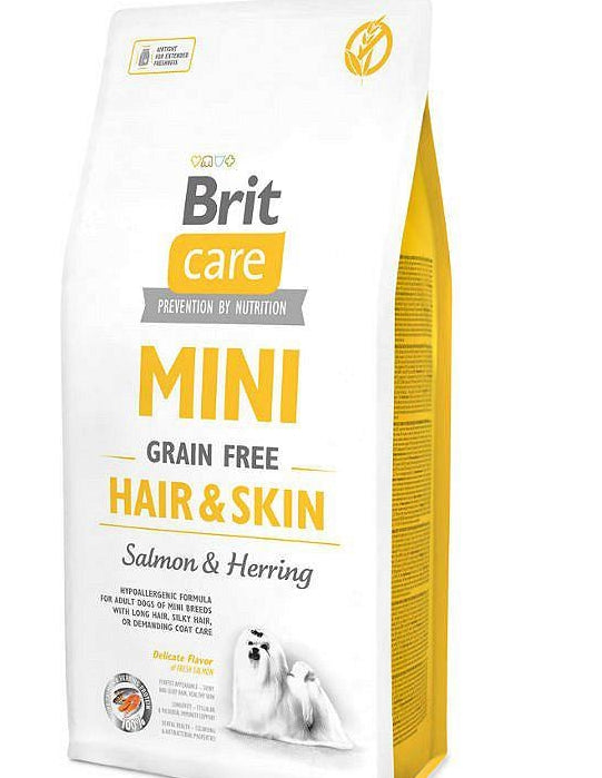 Brit Care Dog MINI Grain Free Salmon&Herring Sucha Karma dla Psa 400g