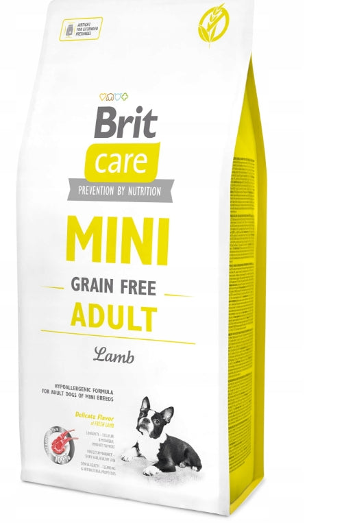 BRIT CARE Mini Grain-Free Adult Lamb karma sucha dla psa 2kg
