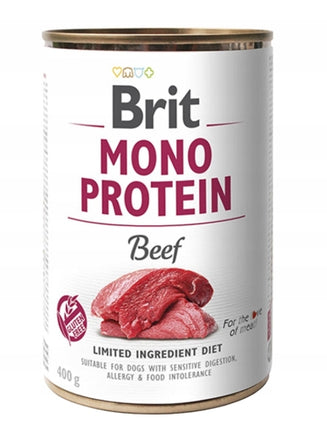 Mokra karma dla psa Brit Mono Protein Beef wołowina 400 g