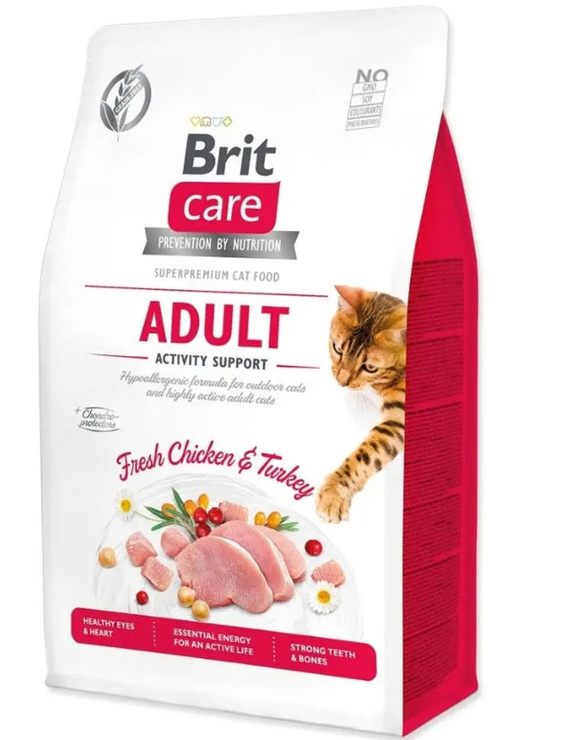 Sucha karma dla kota Brit Adult Activity Support indyk 400 g