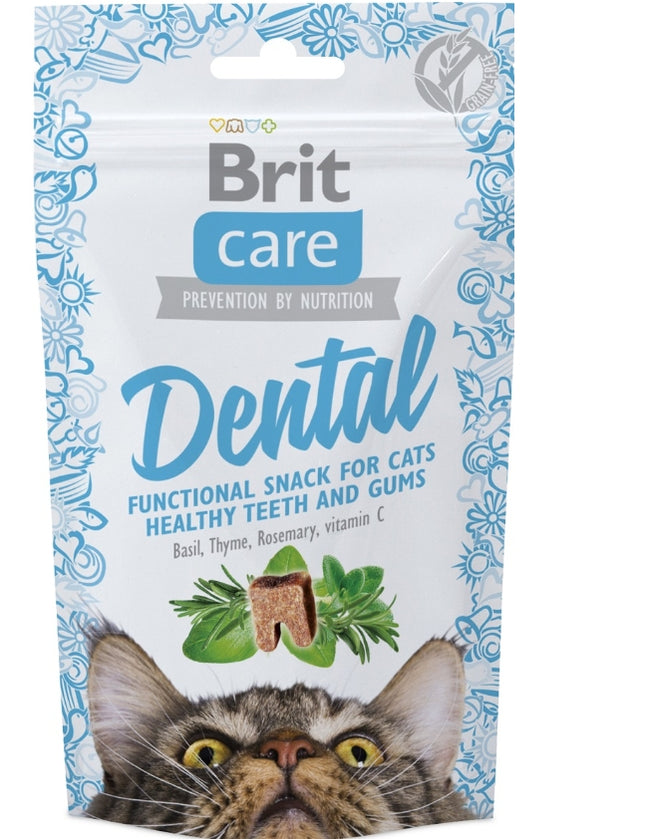 BRIT Care Cat Snack Dental przysmak dentystyczny dla kota 50g