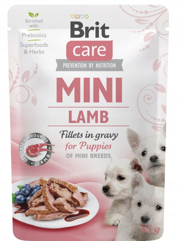 Brit Care MINI LAMB saszetka 85g Puppies
