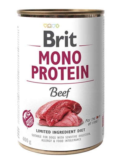 Mokra karma dla psa Brit Mono Protein Beef wołowina 400 g