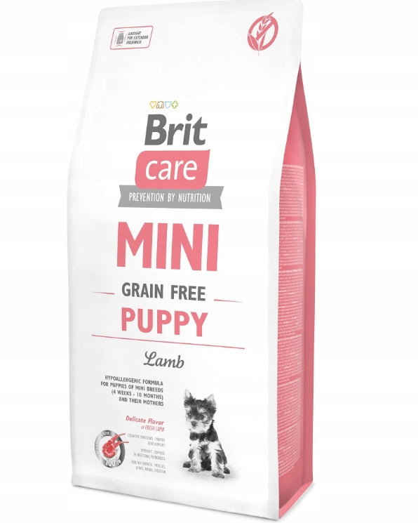 BRIT CARE Mini Grain-Free Puppy Lamb karma sucha dla psa 2kg