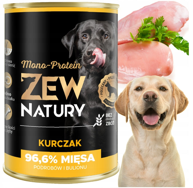 Zew Natury karma mokra kurczak 400G