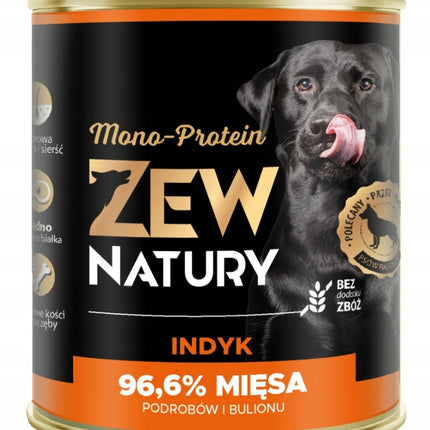 Mokra Karma Dla Psa Indyk Puszka 800g Zew Natury MONO-PROTEIN
