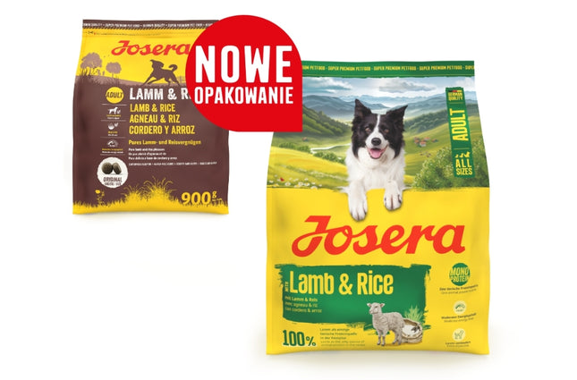 Josera Adult Lamb&Rice 900 g Monobiałkowa Karma Dla Psów z Jagnięciną