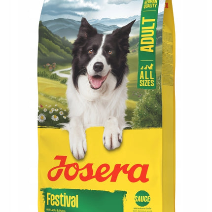 Josera Adult Festival 12,5kg Karma Dla Wybrednych Psów z Łososiem i Sosem