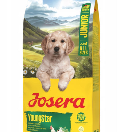 Josera Junior YoungStar 900g Karma Dla Szczeniąt Średnich Ras Bez Zbóż