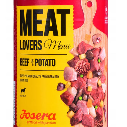 Karma dla psa JOSERA Meat Lovers Menu Wołowina z ziemniakami 400 g