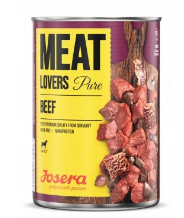 JOSERA Meatlovers Pure Wołowina mokra karma dla psa 400 g