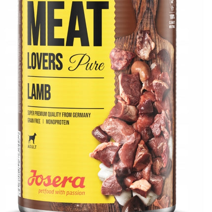 Josera karma mokra Meatlovers Pure Jagnięcina 400g