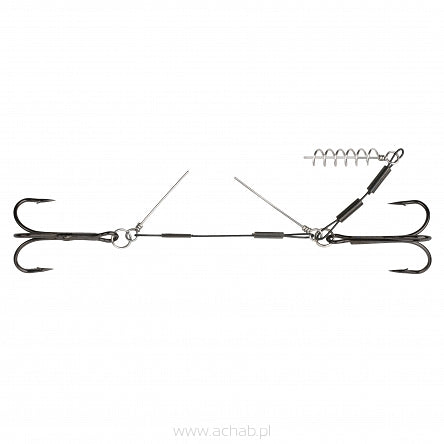 DOZBROJKA - JAWS STALOWA Z PINAMI - 4+6cmx24kg - kotwica: 1/0 - op.1szt