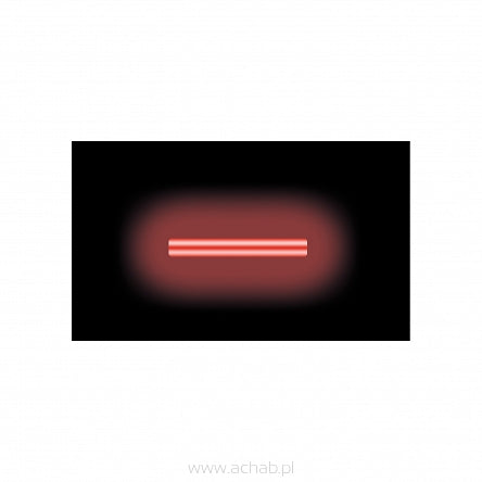 Nasadka RED Lineaeffe świetlik 4,5mm / 50x2szt Czerwona