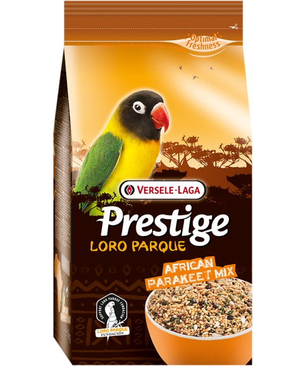 African Parakeet Loro Parque Mix 1kg - pokarm dla średnich afrykańskich papug (nierozłączki, wróbliczki, barwniczki itp.)